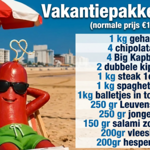 VAKANTIEPAKKET 13/14 augustus